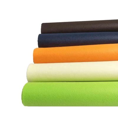 بولي بروبيلين سبونبوند 180gsm PP أقمشة غير منسوجة ملونة