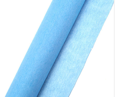 Spunbond 50٪ Wood Pulp Polyester 85GSM PE Film Nonwoven Laminated Fabric غير المنسوج